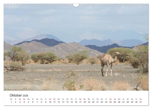 Produktbild: Omans Vielfalt (Wandkalender 2026 DIN A3 quer), CALVENDO Monatskalender