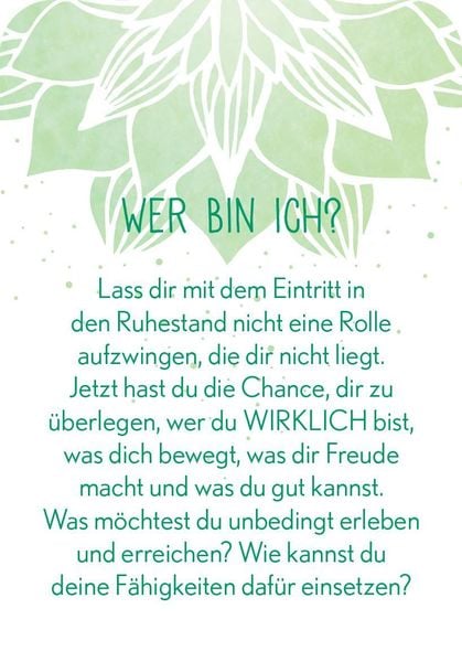 Produktbild: Achtsamkeit für den Ruhestand