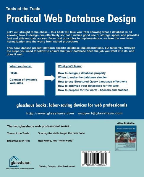 Produktbild: Practical Web Database Design