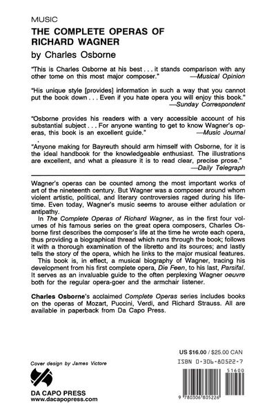 Produktbild: Compl Operas of Richard Wagner PB