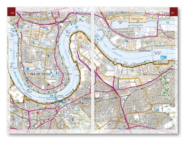 Produktbild: The Thames Path Map Booklet