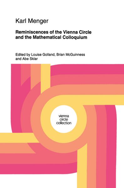Produktbild: Reminiscences of the Vienna Circle and the Mathematical Colloquium