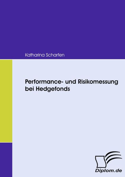 Produktbild: Performance- und Risikomessung bei Hedgefonds