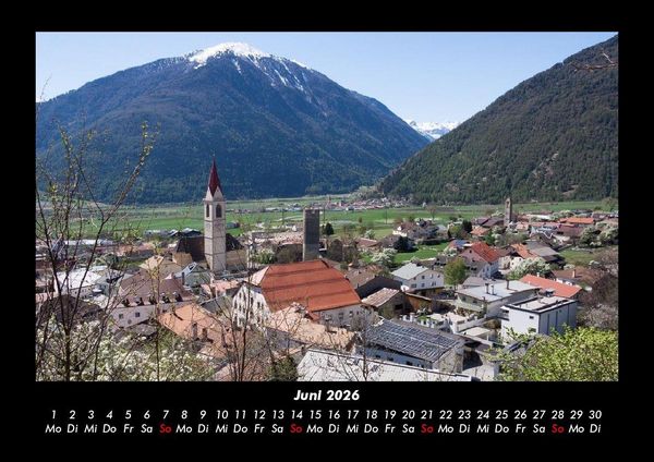 Produktbild: Bergige Welten 2026 Fotokalender DIN A3