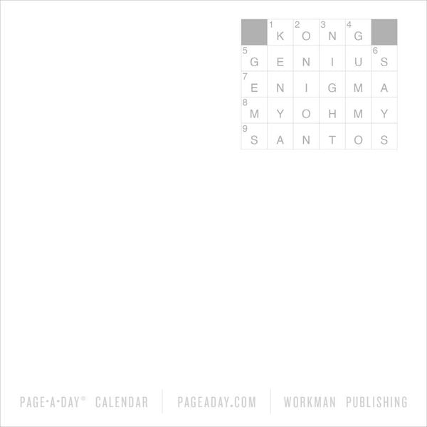 Produktbild: The New York Times Mini Crossword Page-A-Day&reg; Calendar 2027