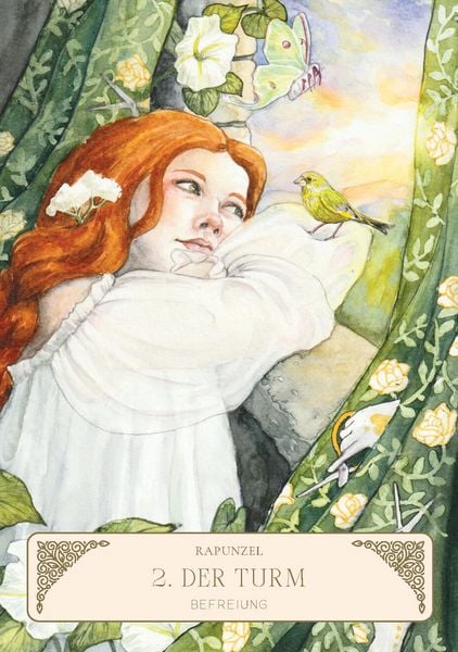 Produktbild: Orakel-Kartenset: M&auml;rchenorakel | Inspirierende Lehren und Weisheiten aus Rotk&auml;ppchen, Rapunzel, Rumpelstilzchen und Co.