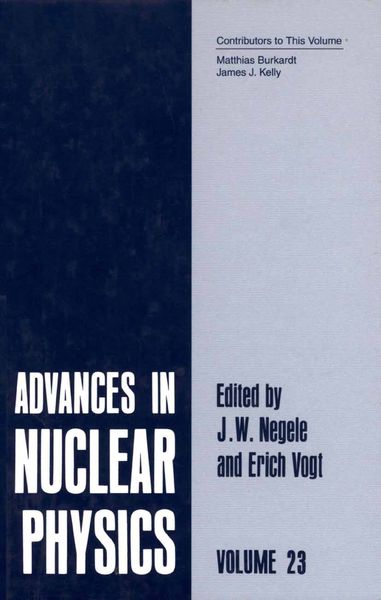 Produktbild: Advances in Nuclear Physics
