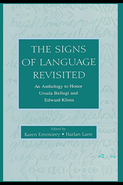 Produktbild: The Signs of Language Revisited