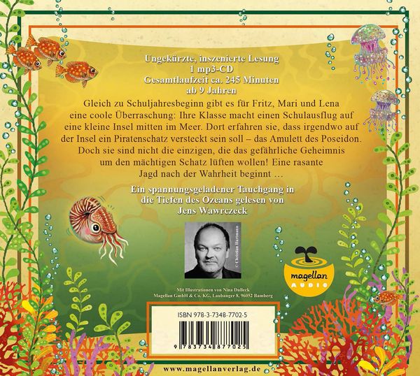 Produktbild: Mari - M&auml;dchen aus dem Meer - Das Amulett des Poseidon (mp3-CD)