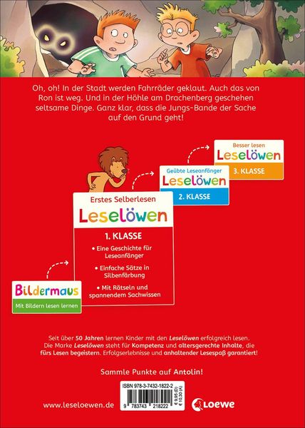 Produktbild: Lesel&ouml;wen 1. Klasse - Die Jungs-Bande auf Spurensuche
