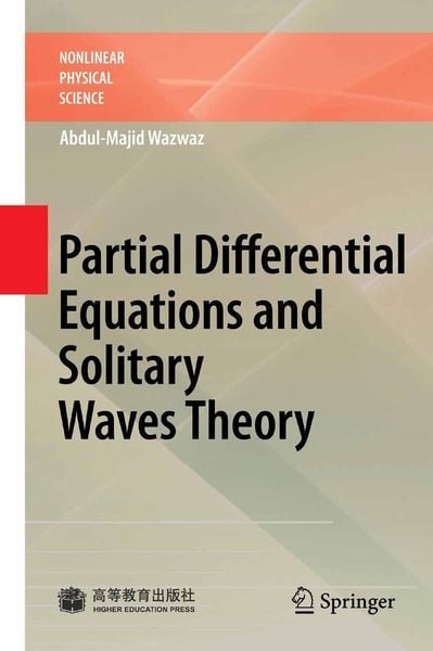 Produktbild: Partial Differential Equations and Solitary Waves Theory