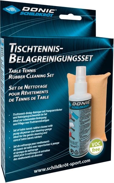 Donic-Schildkröt - Tischtennis-Belag-Reinigungsset