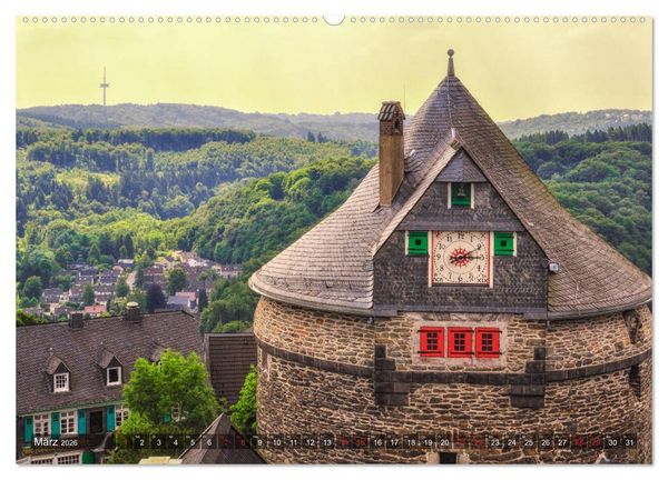 Produktbild: Nordrhein-Westfalen - Stadtansichten (Wandkalender 2026 DIN A2 quer), CALVENDO Monatskalender