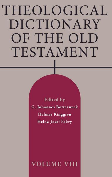 Produktbild: Theological Dictionary of the Old Testament, Volume VIII