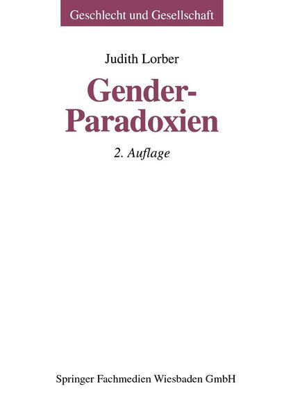 Produktbild: Gender-Paradoxien