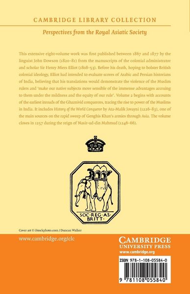 Produktbild: The History of India, as Told by Its Own Historians - Volume 2