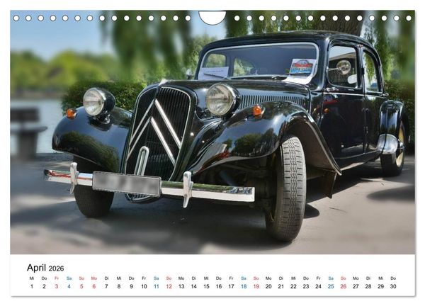 Produktbild: Oldtimer - Altes Blech in neuem Glanz (Wandkalender 2026 DIN A4 quer), CALVENDO Monatskalender