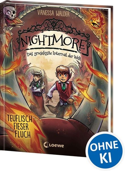 Produktbild: Nightmore - Das gruseligste Internat der Welt (Band 3) - Teuflisch fieser Fluch