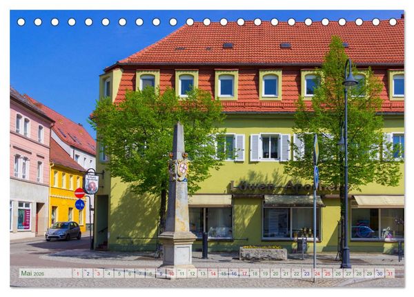 Produktbild: Bad Liebenwerda im Fr&uuml;hling (Tischkalender 2026 DIN A5 quer), CALVENDO Monatskalender