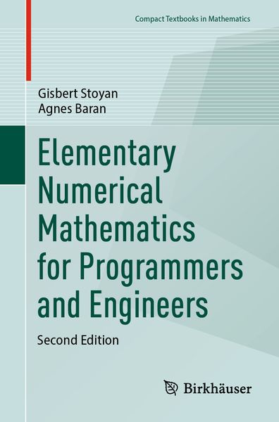 Produktbild: Elementary Numerical Mathematics for Programmers and Engineers