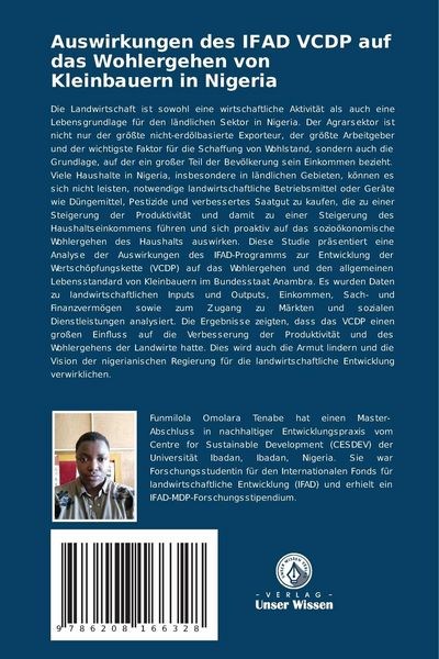 Produktbild: Auswirkungen des IFAD VCDP auf das Wohlergehen von Kleinbauern in Nigeria
