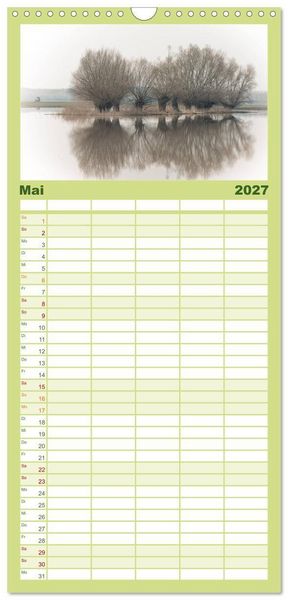 Produktbild: Familienplaner 2027 - Emotionale Momente: Wild und Jagd. mit 5 Spalten (Wandkalender, 21 x 45 cm) CALVENDO