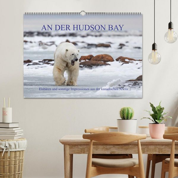 Produktbild: AN DER HUDSON BAY (Wandkalender 2026 DIN A2 quer), CALVENDO Monatskalender