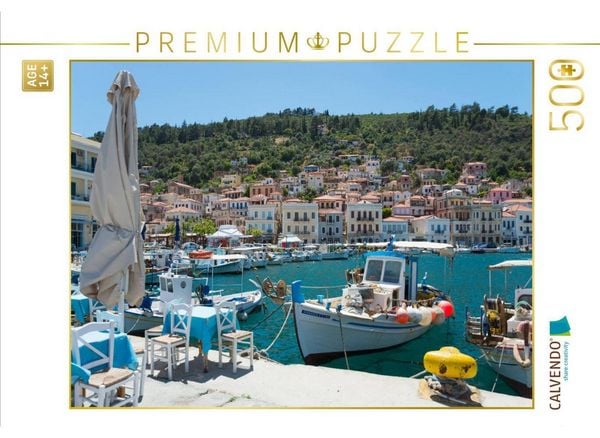 CALVENDO Puzzle Gythio | 500 Teile Lege-Größe 48 × 36 cm Foto-Puzzle für Erwachsene
