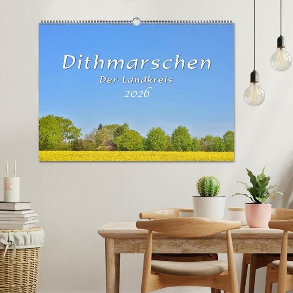 Produktbild: Dithmarschen - Der Landkreis (Wandkalender 2026 DIN A2 quer), CALVENDO Monatskalender