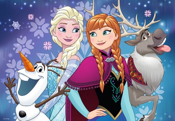 Produktbild: Puzzle Ravensburger Frozen - Nordlichter 2 X 24 Teile