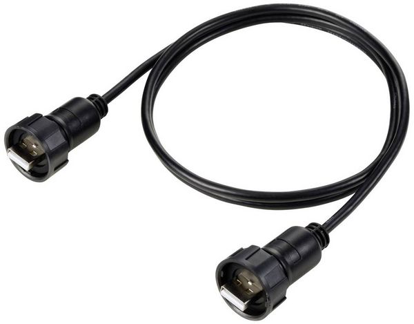 Produktbild: TRU COMPONENTS USB 2,0 Adapter inkl. 1m Kabel TC-12770408 Inhalt: 1St.