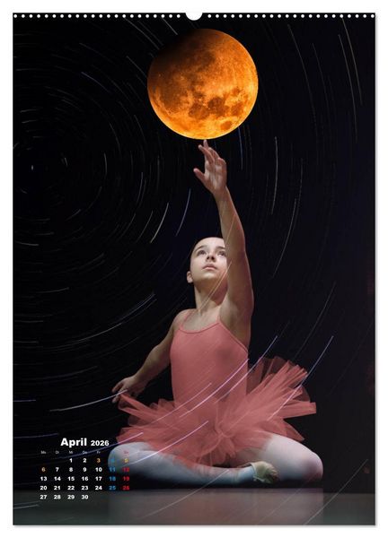 Produktbild: Ballerinen - Anmut, Eleganz und Leichtigkeit (Wandkalender 2026 DIN A2 hoch), CALVENDO Monatskalender