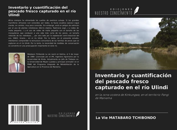 Produktbild: Inventario y cuantificaci&oacute;n del pescado fresco capturado en el r&iacute;o Ulindi