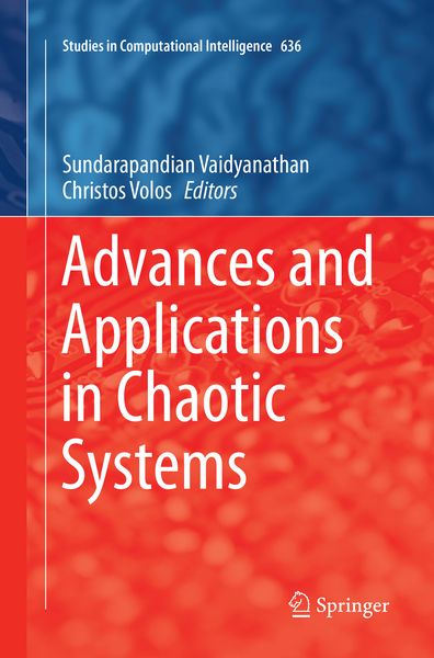 Produktbild: Advances and Applications in Chaotic Systems