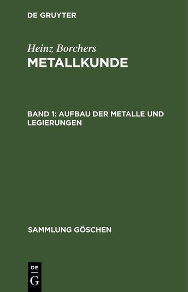 Produktbild: Aufbau der Metalle und Legierungen