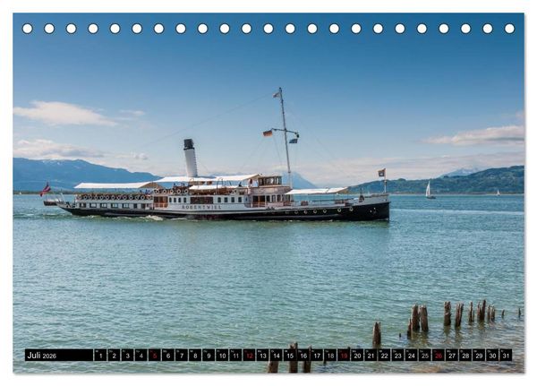 Produktbild: Kulturlandschaft Bodensee - Teil II (Tischkalender 2026 DIN A5 quer), CALVENDO Monatskalender