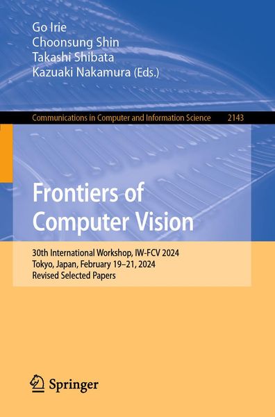 Produktbild: Frontiers of Computer Vision