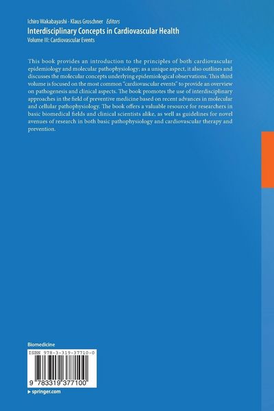Produktbild: Interdisciplinary Concepts in Cardiovascular Health