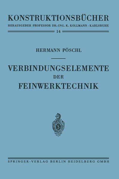 Produktbild: Verbindungselemente der Feinwerktechnik