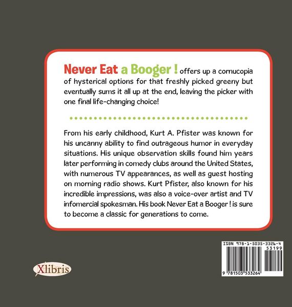 Produktbild: Never Eat a Booger !