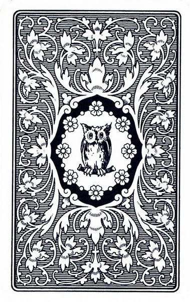 Produktbild: Lenormand Orakelkarten - Blaue Eule