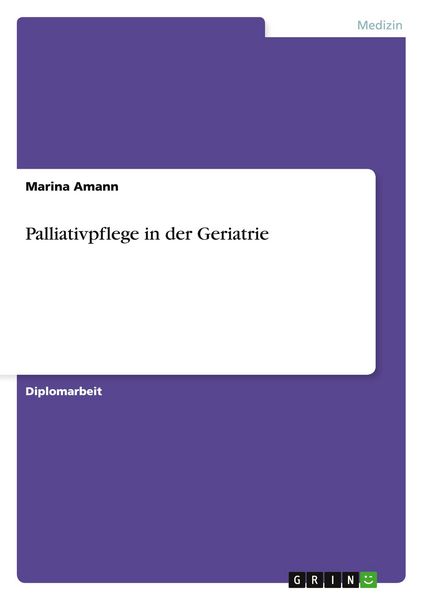 Produktbild: Palliativpflege in der Geriatrie