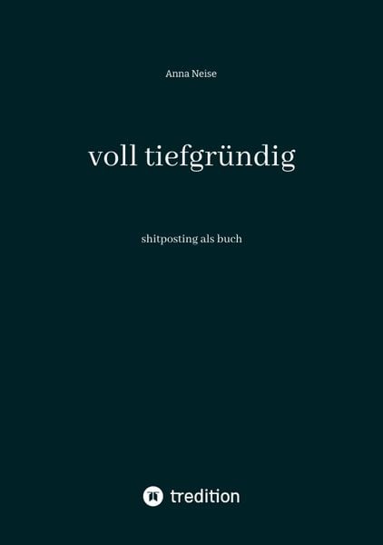 Produktbild: Voll tiefgr&uuml;ndig
