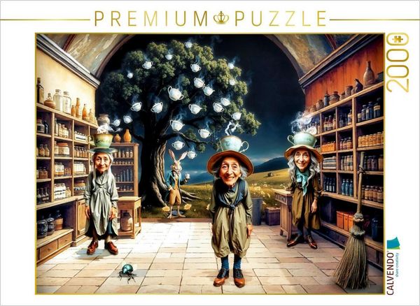 Produktbild: CALVENDO Puzzle Der Teeladen der Schwestern Teebaum | 2000 Teile Lege-Gr&ouml;&szlig;e 90x67cm Foto-Puzzle f&uuml;r gl&uuml;ckliche Stunden