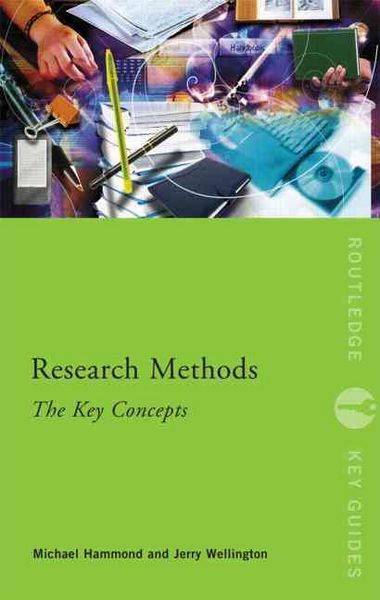 Produktbild: Hammond, M: Research Methods: The Key Concepts