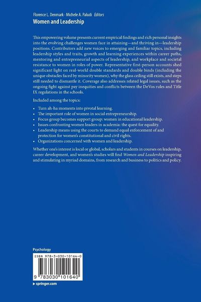 Produktbild: Women and Leadership
