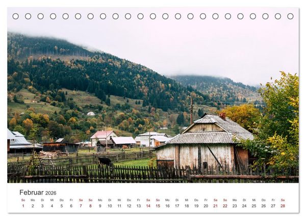 Produktbild: Ukraine - Ein wundervolles Land. (Tischkalender 2026 DIN A5 quer), CALVENDO Monatskalender