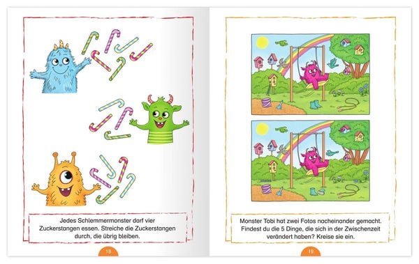 Produktbild: Mein monsterstarkes Vorschulbuch