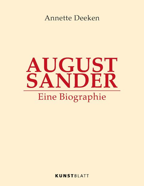 Produktbild: August Sander