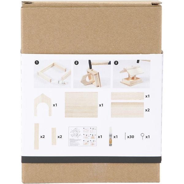 Produktbild: Creativ Company Vogelhaus, Bausatz DIY-Set aus Holz
